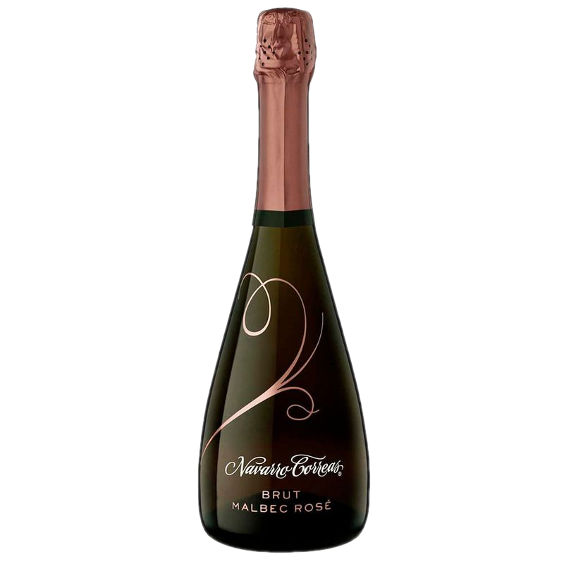 Espumoso Brut Malbec Rosé Navarro Correas