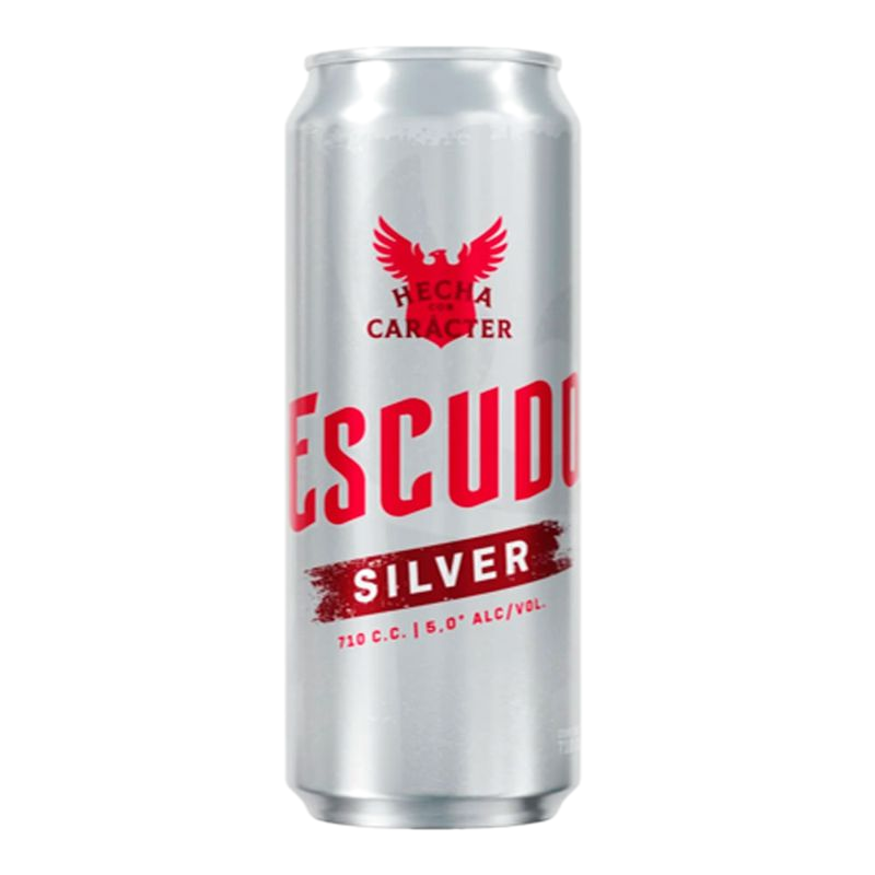 Cerveza Escudo Silver 710 Ml
