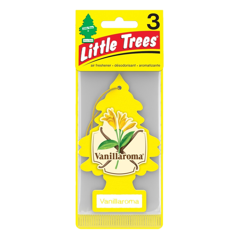 Perfumador Vanillaroma Little Trees Pack 3 Unidades