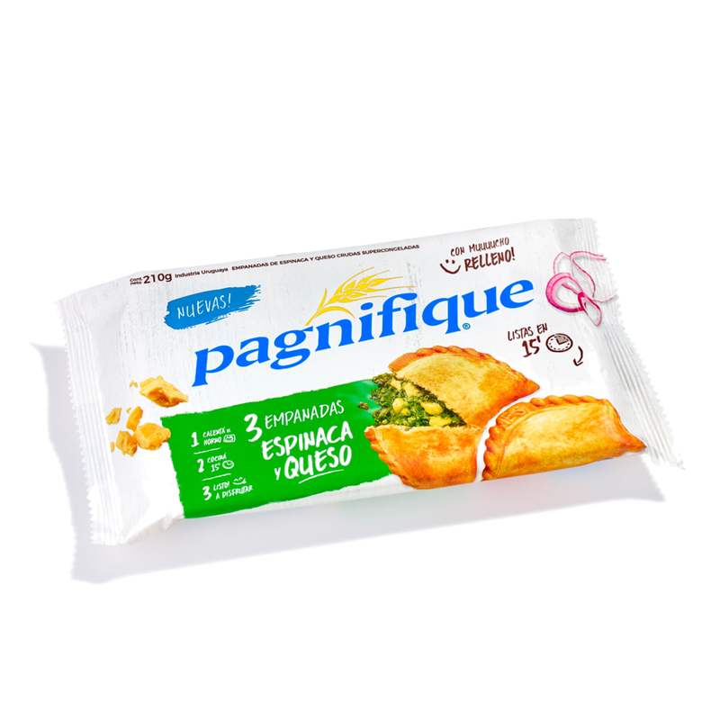Empanadas Pagnifique Espinaca Y Queso 3 Unidades