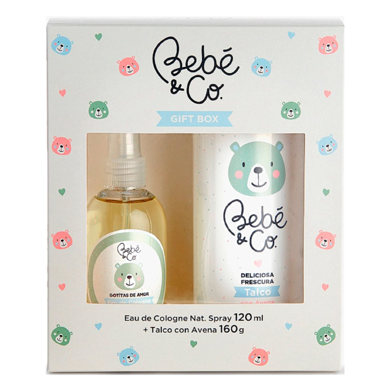 Estuche Bebe &co Talco +col