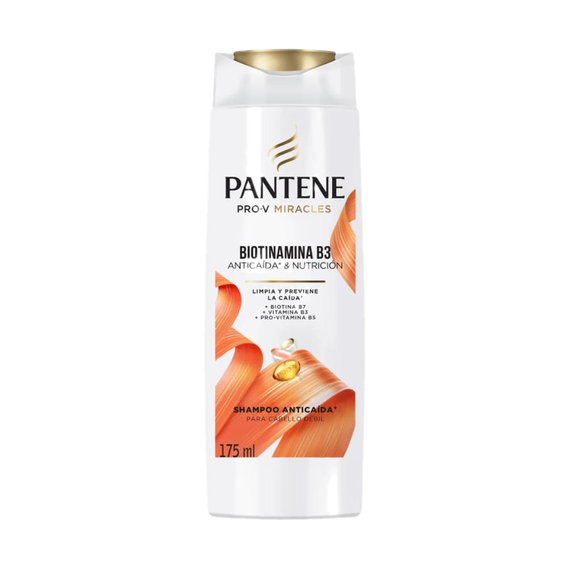 Shampoo Pantene Biotinamina Anticaída 175 Ml
