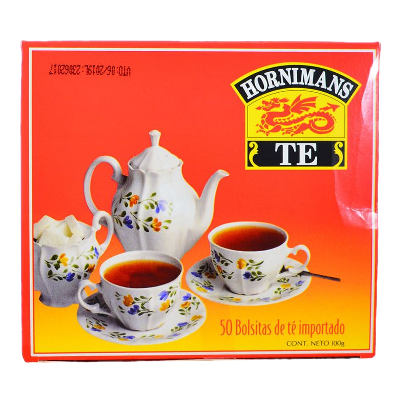 Té Hornimans 50 Unidades 100 G