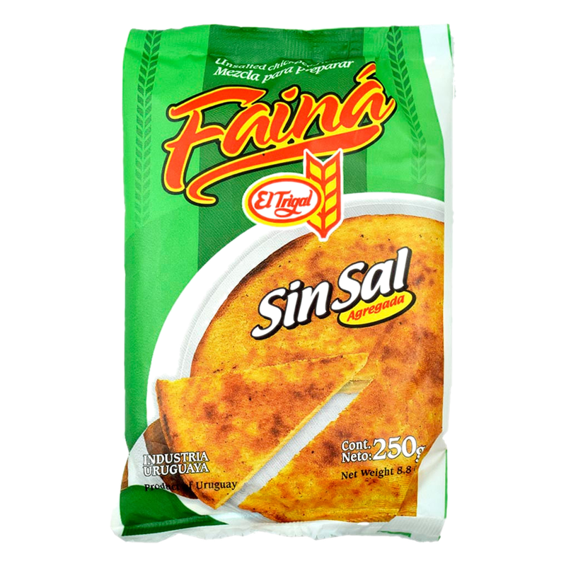 Harina Para Fainá El Trigal Sin Sal 250 G