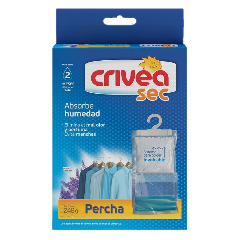 Absorbe Humedad Crivea Sec Percha 248 G