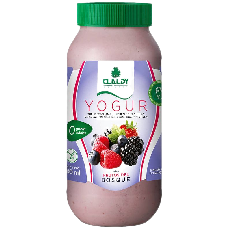 Yogur Claldy Frutos Del Bosque 780 Ml