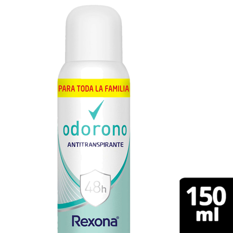 Desodorante Antitranspirante Rexona Odorono Aerosol 150 Ml