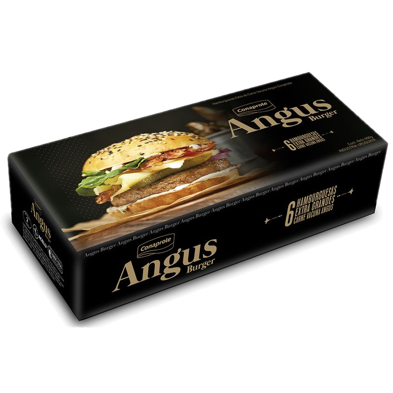 Hamburguesas Conaprole Angus 6 Unidades 600 G