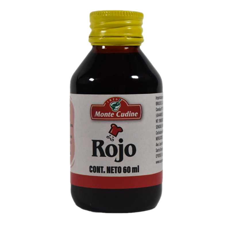 Color Repostero Rojo Monte Cudine 60 Ml