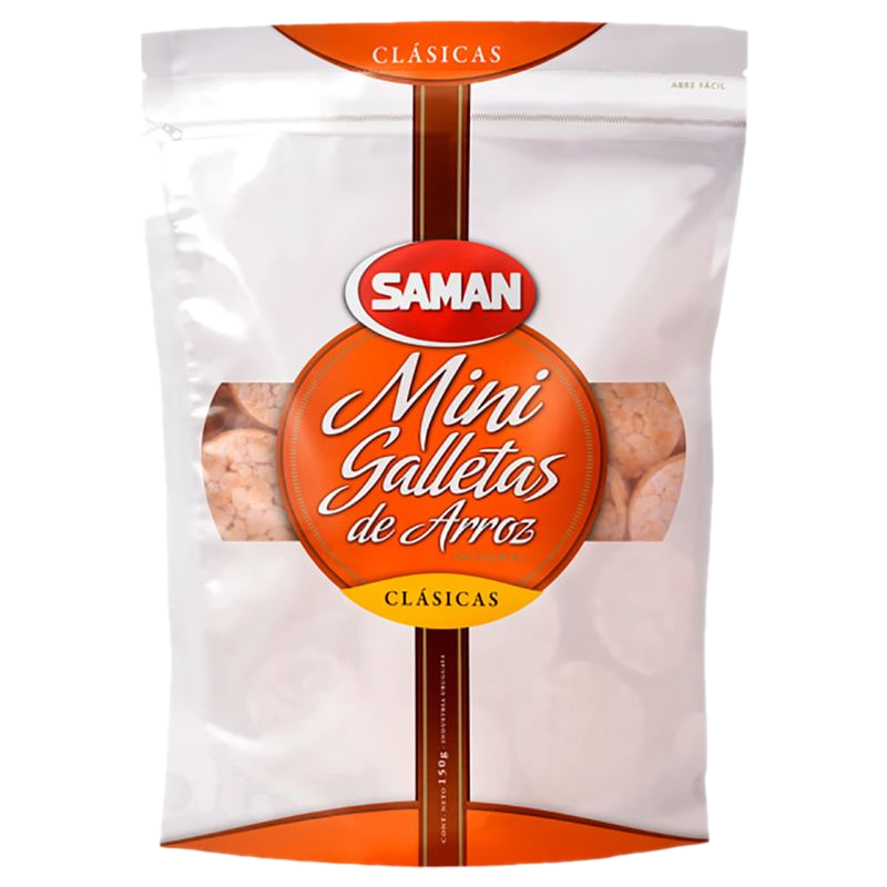 Galleta Arroz Saman Mini 150 G