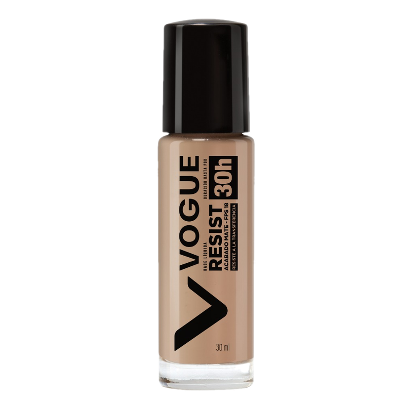Base Vogue Resist Larga Duración N°12 Capuccino 30 Ml