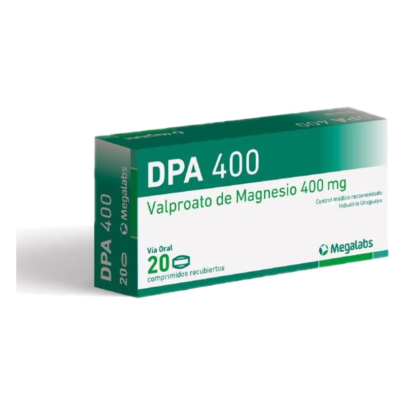 Dpa 400 Mg X 20 Comprimidos