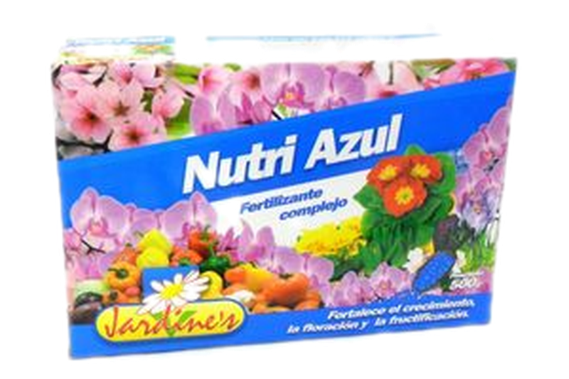 Fertilizante Jardines Nutri Azul Granulado 500 G