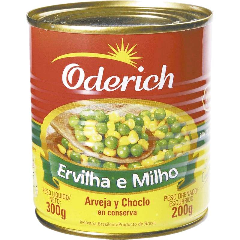 Dueto Arvejas + Choclo Oderich 300 G
