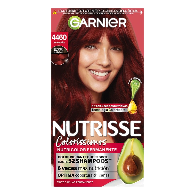 Coloracion Nutrisse Garnier Borgoña 4460