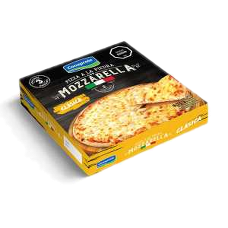 Pizza Conaprole Con Muzzarella 600 G.3 Unidades
