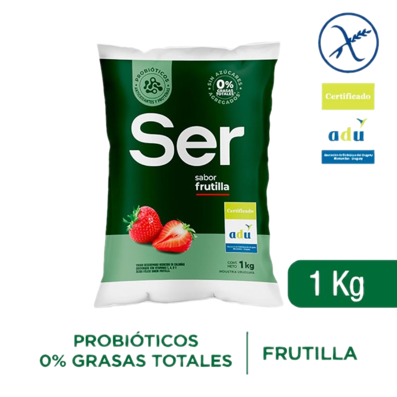 Yogur Ser Frutilla 1 Kg