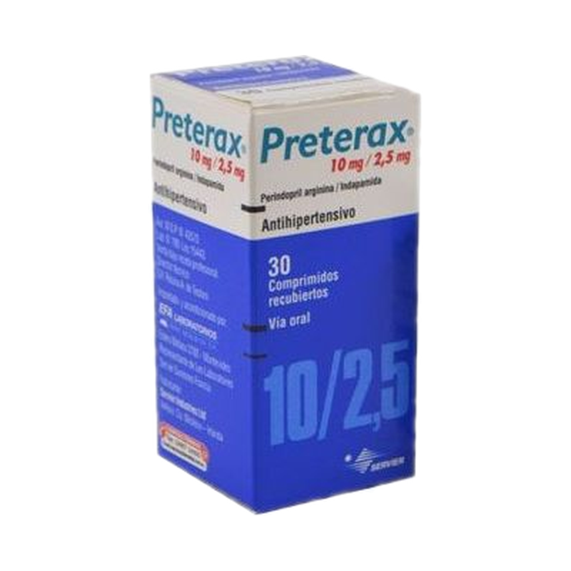 Preterax 10/2.5 10+2.5mg [30 Comp.]