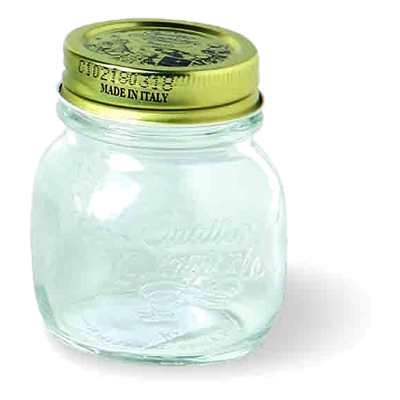 Frasco De Vidrio Quattro Stagioni Con Tapa Rosca 700 Ml