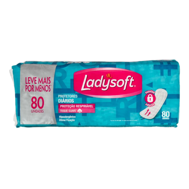 Protector Diario Ladysoft 80 Unidades