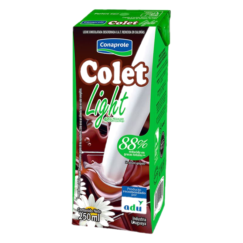 Leche Chocolatada Light Colet 250 Ml