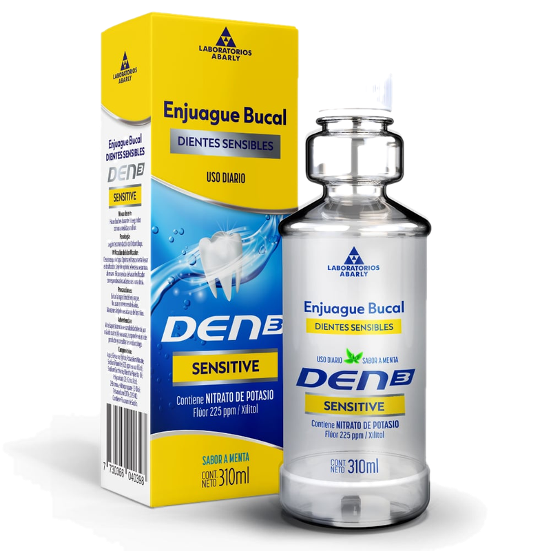 Enjuague Bucal Den3 Sensitive 310 Ml