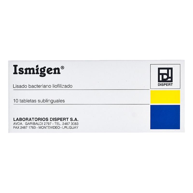 Ismigen X 10 Tabletas