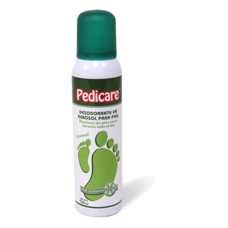 Desodorante Para Pies Pedicare Normal En Aerosol