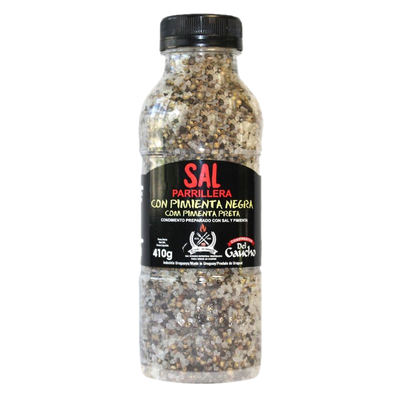 Sal Parrillera Con Pimienta Negra 400 G