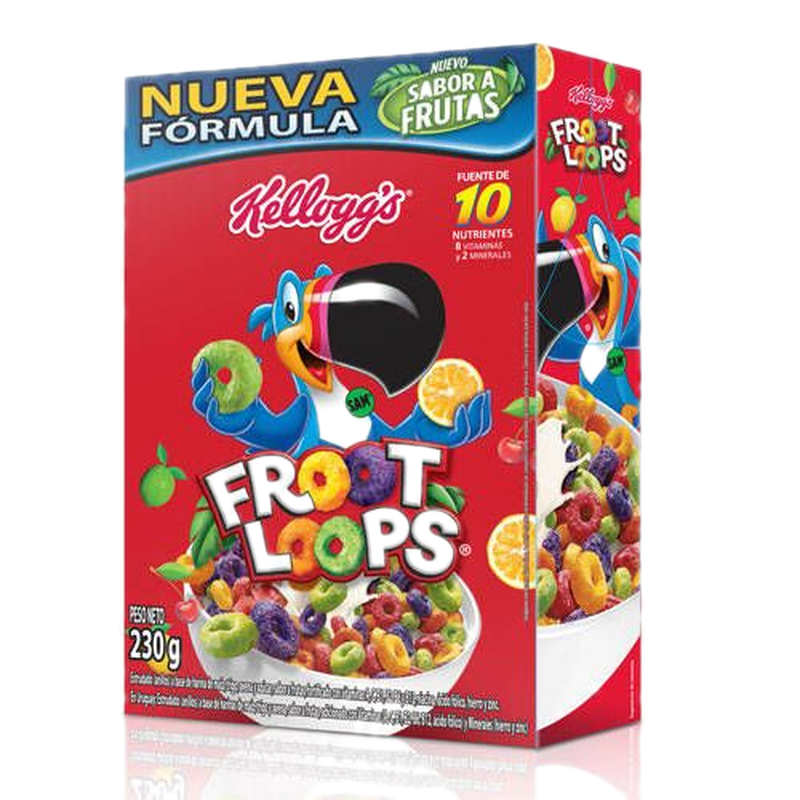 Cereales Kellogs Froot Loops 230 G.