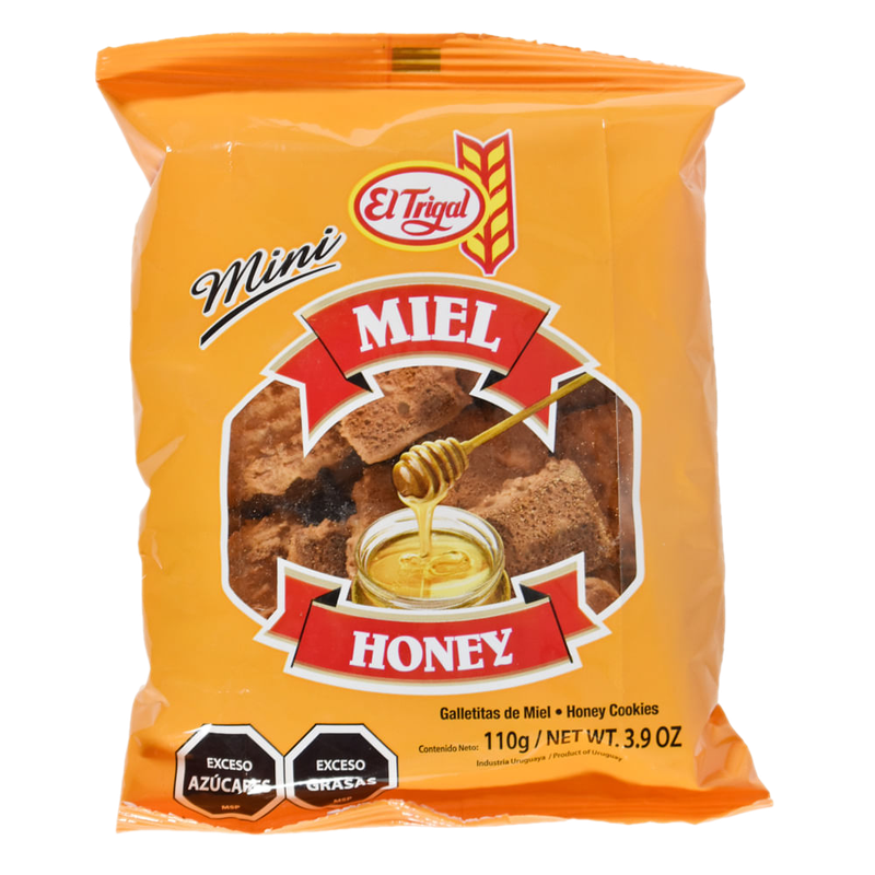 Galletitas Mini Miel El Trigal 110 G