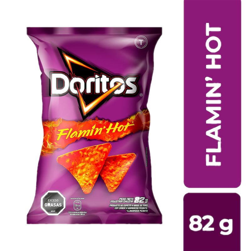 Snack Doritos Flamin Hot 82 G