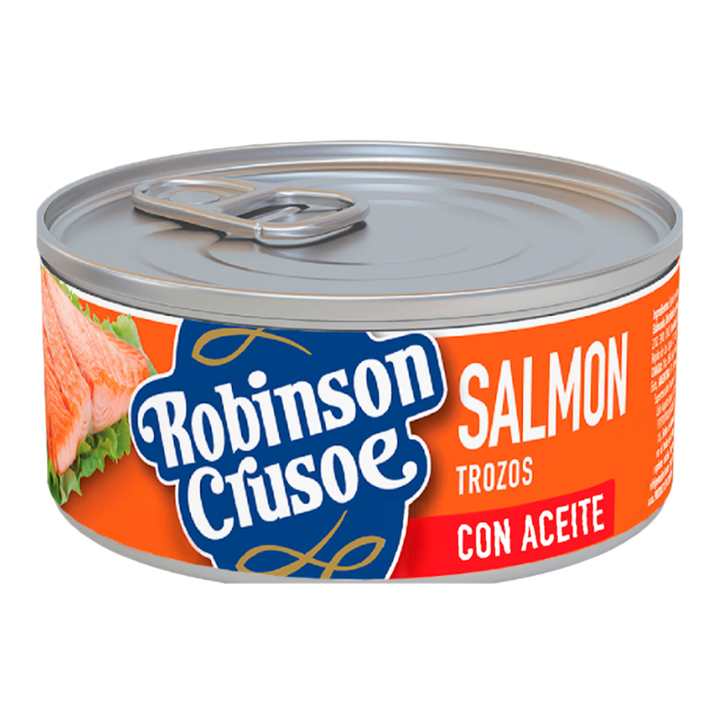 Salmon Robinson Crusoe En Trozos Aceite De Girasol 140 G