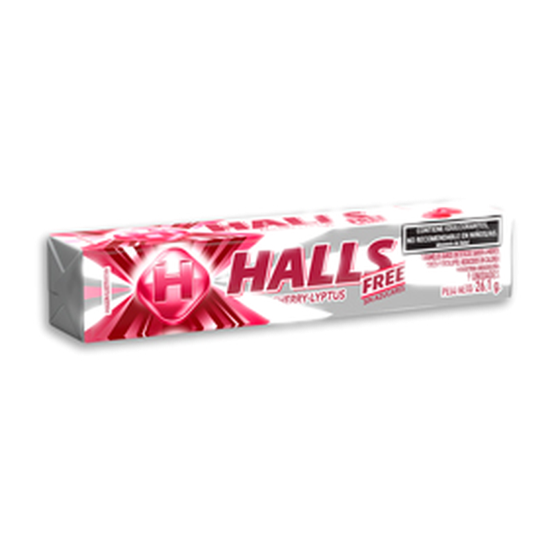 Caramelos Halls Free Cherry 20 G