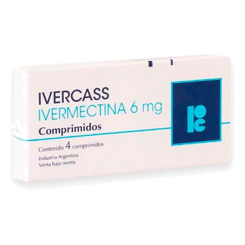 Ivercass 6 Mg 4 Comprimidos