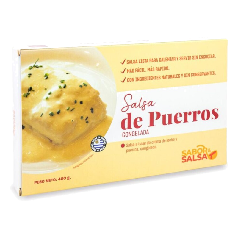 Salsa De Puerros Sabor Y Salsa 400 G