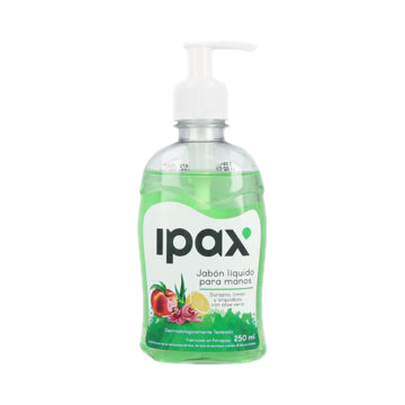 Ipax Jabon Liquido Manos Aloe Vera 250 Ml