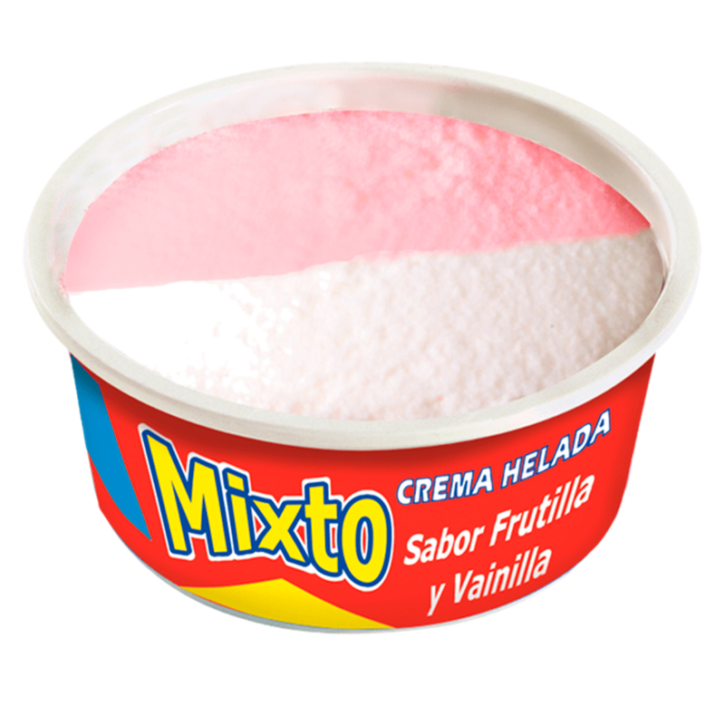 Helado Crufi Vaso Crema/frutilla 110 Ml
