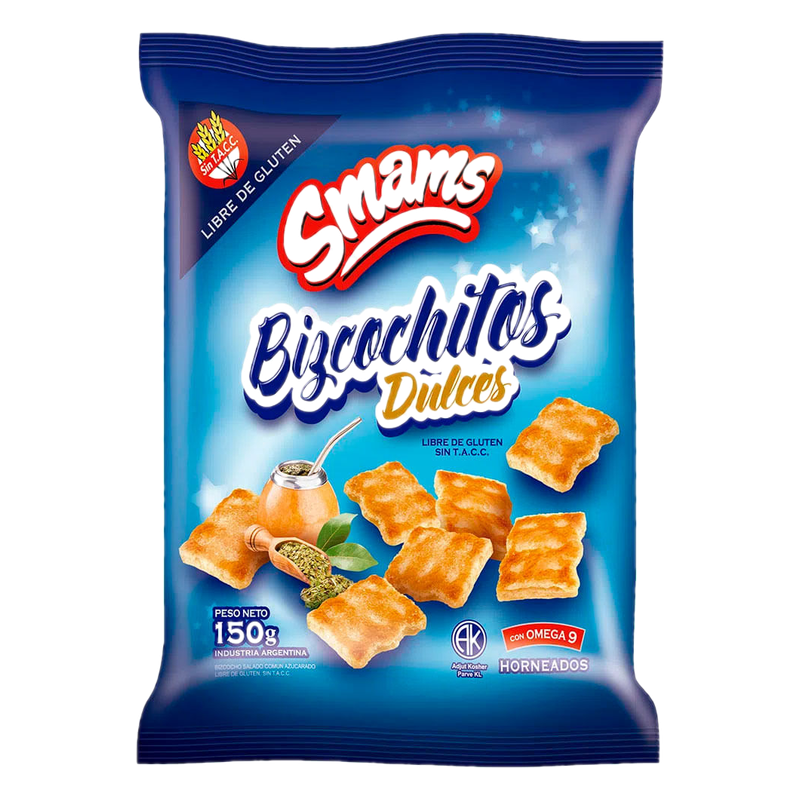 Galleta Bizcocho Azucarado Smams 150 G