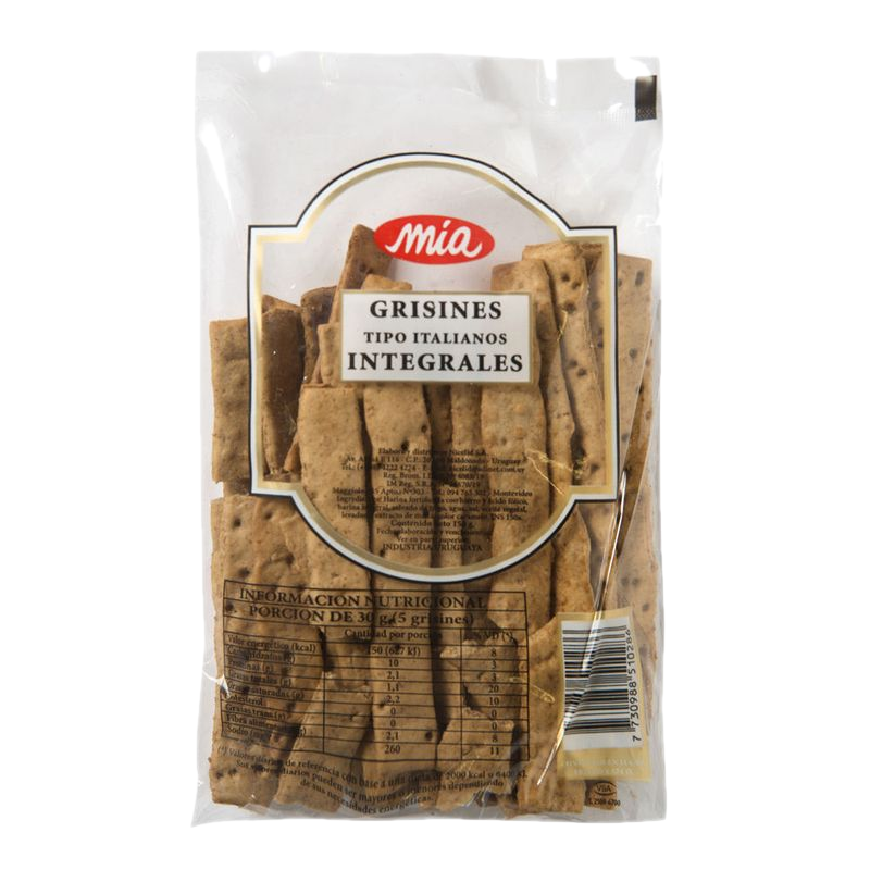 Grisines Italianos Integrales 150 G