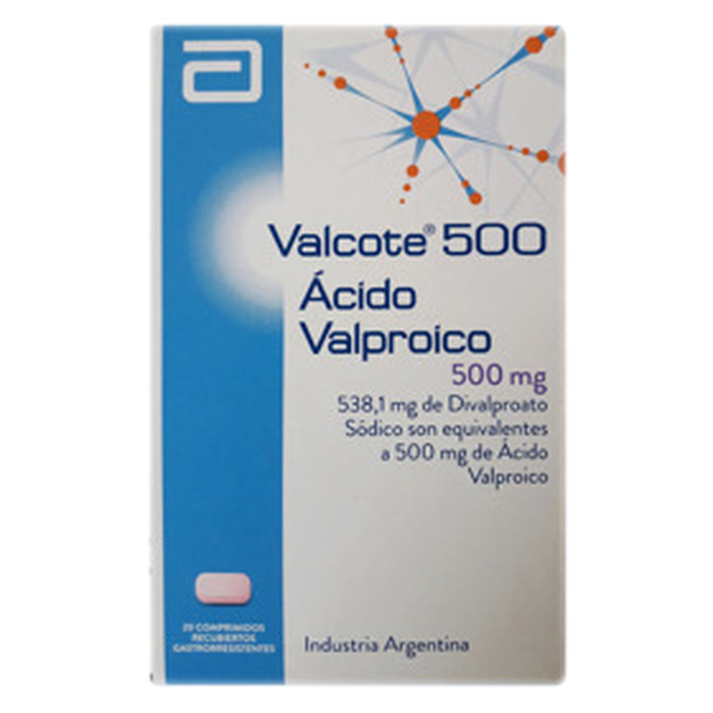 Valcote 500 500 Mg [20 Tab.]