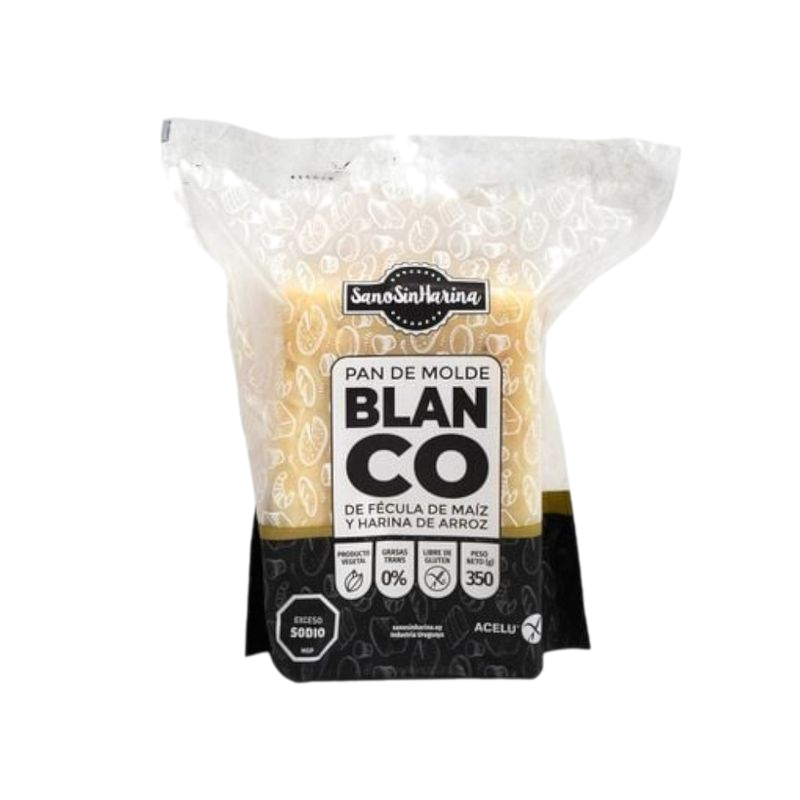 Pan De Molde Sin Glúten 350 G