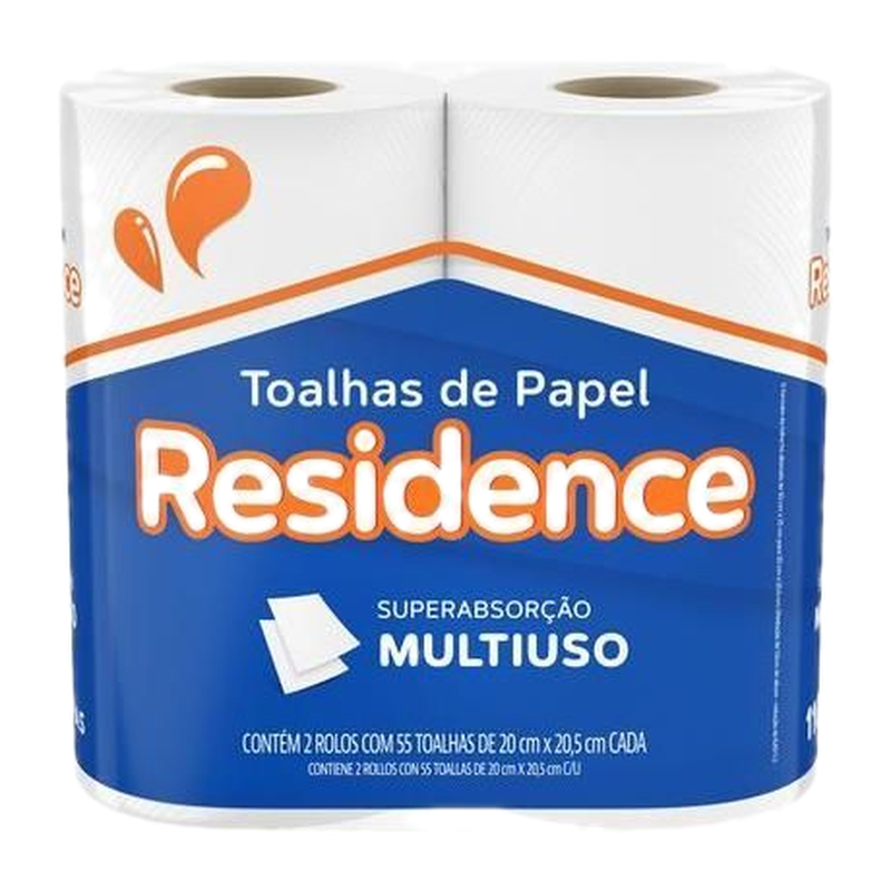 Papel De Cocina Residence 2 Unidades