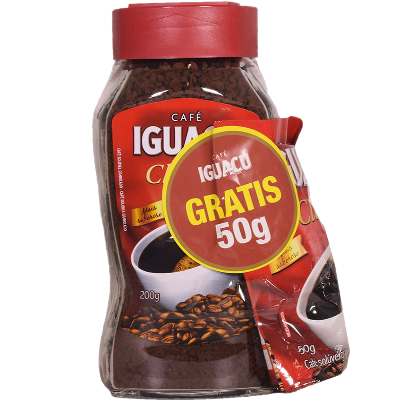 Pack Café Iguaçu Granulado 200 G + Sachet 50 G