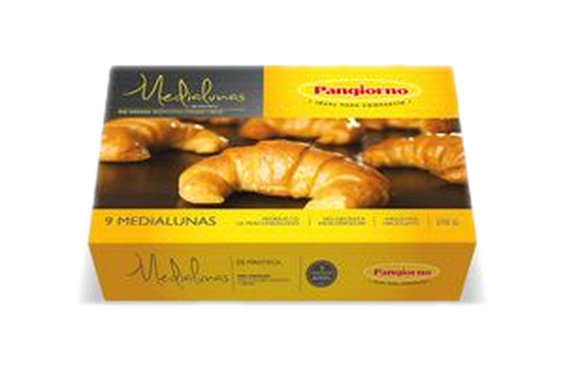Medialuna De Manteca Congelada Pangiorno 9 Unidades 270 G