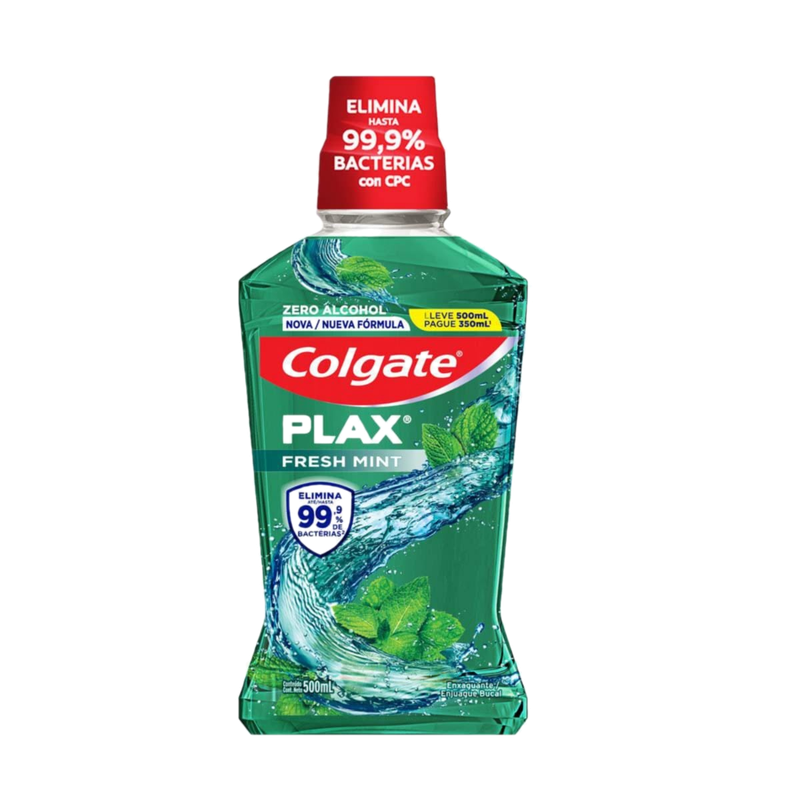 Enjuague Bucal Colgate Plax Fesh Mint 500 Ml