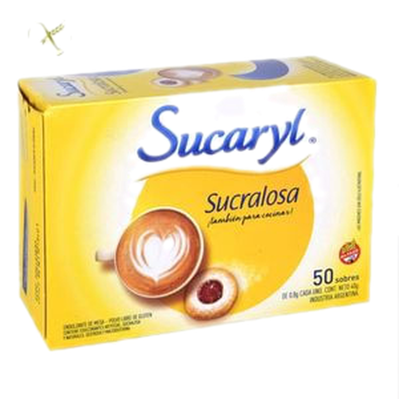 Edulcorante Sucaryl Sucralosa 50 Sobres