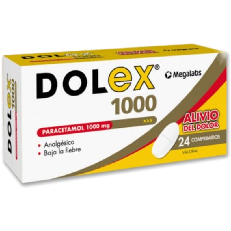 Dolex 1000 Mg 24 Comprimidos