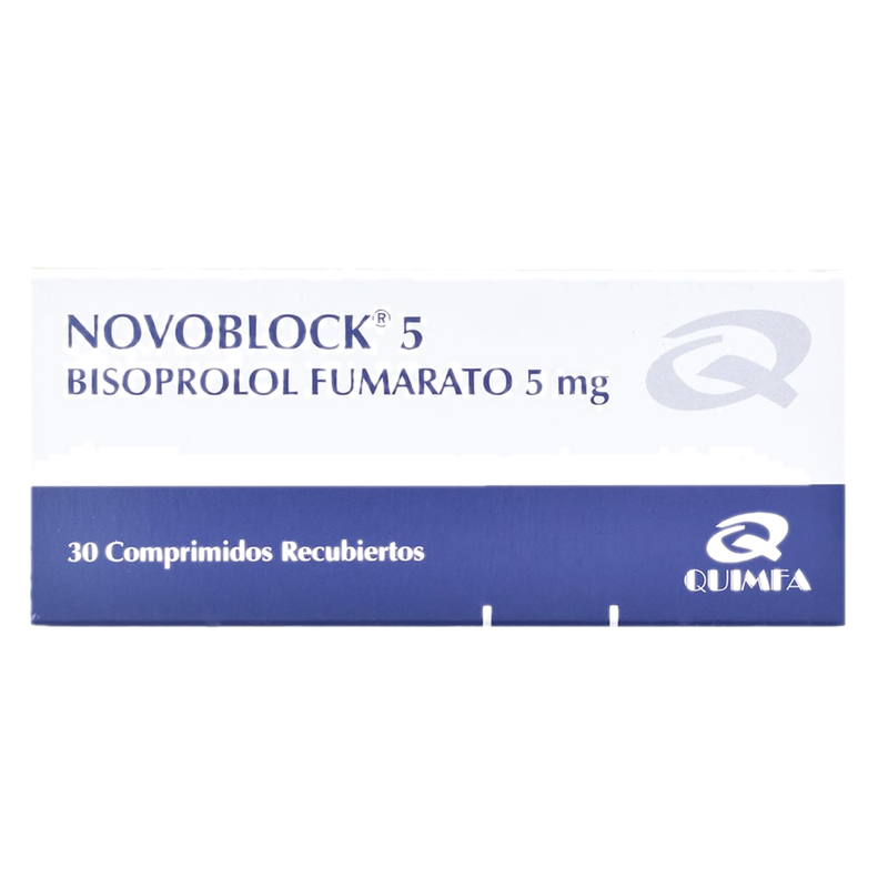 Novoblock 5 Mg 30 Comprimidos Recubiertos