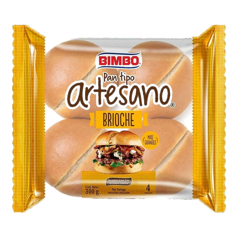 Pan Brioche Bimbo (360 G) 4 Unidades
